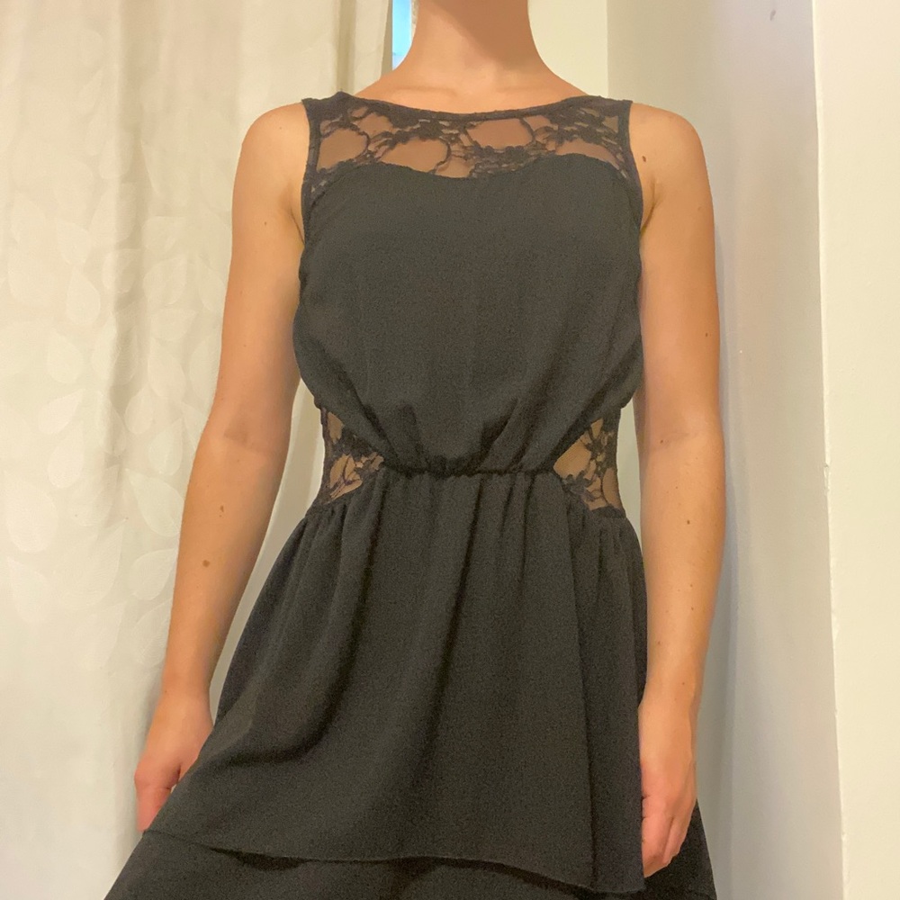black dance costume